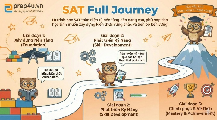 [BASIC] SAT Full Journey – Trọn Bộ Lộ Trình Chinh Phục SAT